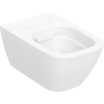 Geberit Smyle Square Fali WC mélyöblítésű, zárt formájú, Rimfree, 35x33x54 cm