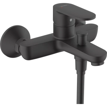 Hansgrohe Vernis Blend Egykaros kádcsaptelep falsíkon kívüli szereléshez, matt fekete
