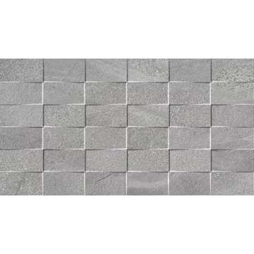MIRELLO Boston Decor Grey 29,5X59,5 Matt Rect.  225453 fali csempe