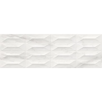 Ragno Imperiale str gemma bianco fényes 30x90 falicsempe, 00R75505