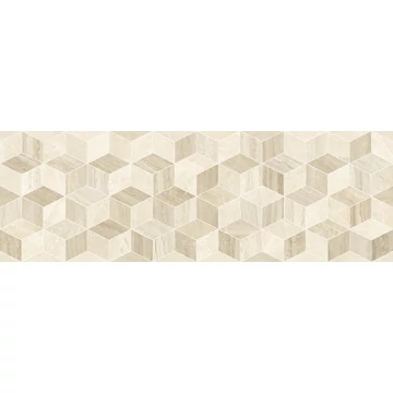 Ragno Imperiale dekor tangram travertino fényes 30x90 falicsempe, 00R75GP5