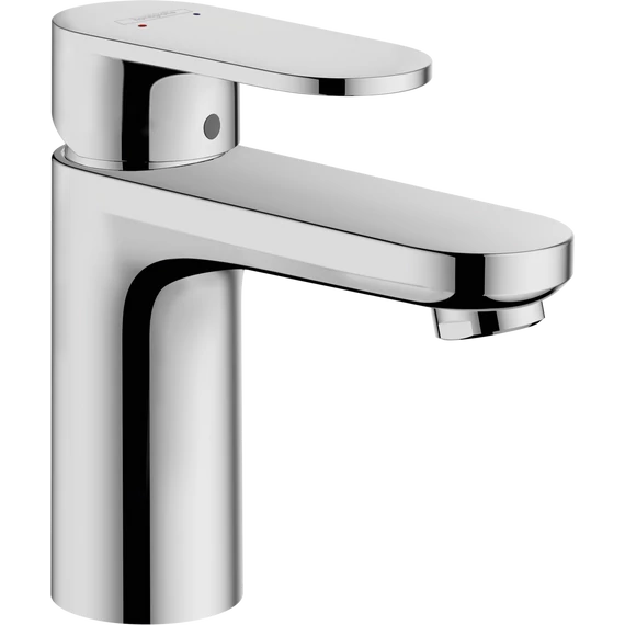 Hansgrohe Vernis Blend Egykaros mosdócsaptelep 100, Coolstart, automata lefolyógarnitúrával, króm