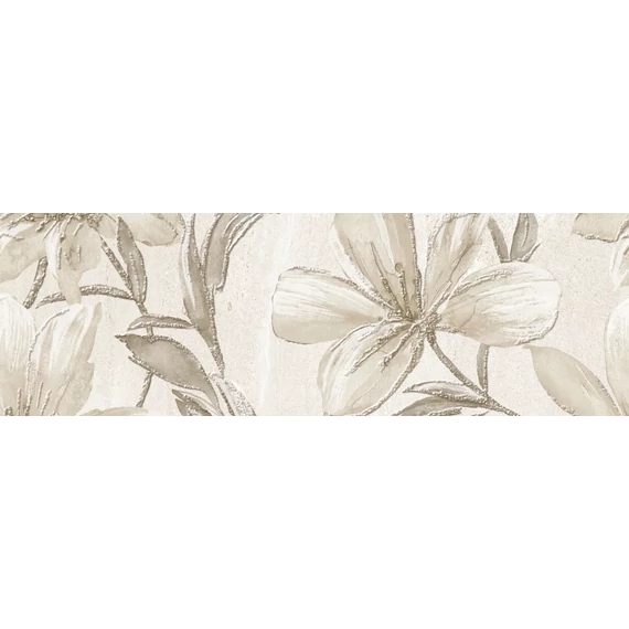 MIRELLO P&amp;Co Trex Inserto Flora Ivory A+B 25x75 PRXD03
