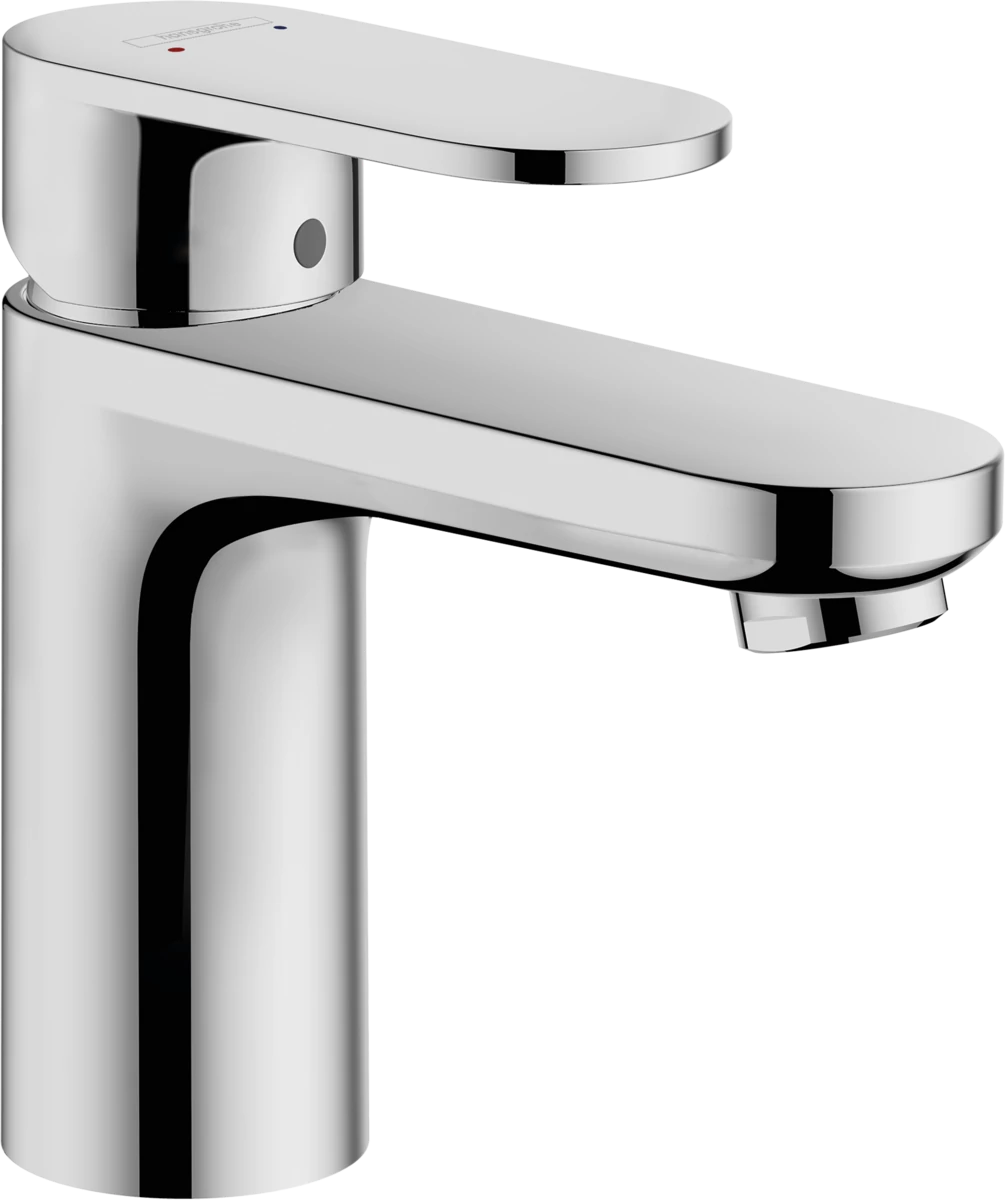 Hansgrohe Vernis Blend Egykaros mosdócsaptelep 100, Coolstart, automata lefolyógarnitúrával, króm