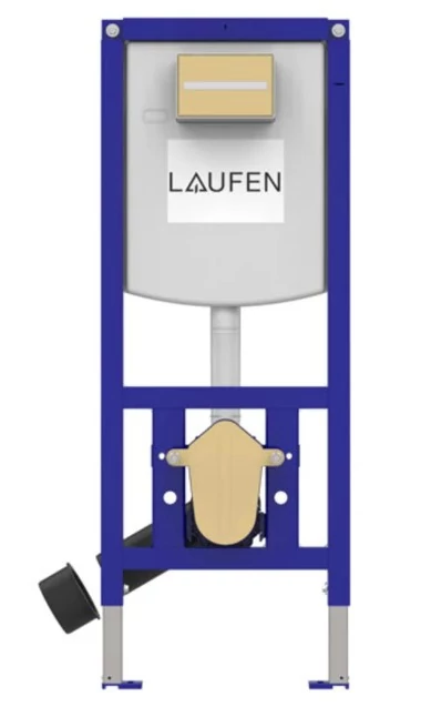 Laufen Falba építhető önhordó WC tartály, hátsó fali rögzítőkészlettel
